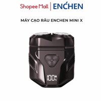 Máy Cạo Râu Enchen Mini X, 15 lưỡi dao tự mài, đầu cạo 2D chống nước IPX7