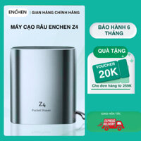 Máy cạo râu Enchen Z4 đầu cạo 2D ẩn, thân nhôm chống nước IPX7, 18 lưỡi dao kép tự mài - BH 6 tháng