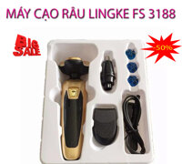 May cao rau kemei cũng không bằng sản phẩm này - CHỌN NGAY MÁY CẠO RÂU ĐA NĂNG LingkeFS 3188 3 đầu 3 chức năng tiện dụng với mọi đấng mày râu MẪU LFS.222 Giảm sốc 50% Bảo hành 1 đổi 1 trên Toàn Quốc