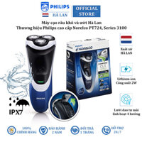 Máy cạo râu khô và ướt thương hiệu Philips Norelco PT724 Series 3100 Hệ thống lưỡi cạo Super Lift &amp; Cut - Hàng Chính Hãng