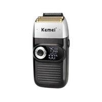 Máy cạo râu lưỡi kép Kemei KM-2026 màn hình LCD