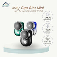 Máy Cạo Râu Mini Bỏ Túi Chống Nước IPX7 6 Lưỡi Dao Kép Siêu Bén LBT Store