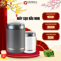 Máy cạo râu mini GODWELL bỏ túi đa năng chống nước chuẩn IPX7 , cắm sạc USB tiện lợi 6 lưỡi dao kép