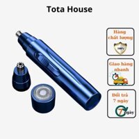 Máy cạo râu mini kiêm máy cắt tỉa lông mũi đa năng nam nữ sạc điện cắt nhanh không đau