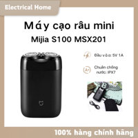 Máy Cạo Râu Mini Xiaomi Mijia S100 MSX201, 2 lưỡi, chống nước IPX7 - Bảo hành 3 tháng