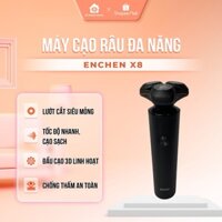 Máy Cạo Râu nam chính hãng Enchen X2, X5, X6, X7, X8 Chống Nước IPX7, Đầu Dao 3D Lưỡi Dao Tự Động Mài Pin 60 Ngày