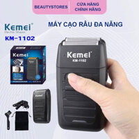 Máy cạo râu nam lưỡi kép Máy cạo râu khô Kemei KM-1102