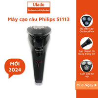 Máy Cao Râu Philips Dao Cạo Khô Và Ướt S1113 Thân Máy Kháng Nước Cao Cấp Sạc Nhanh 1h