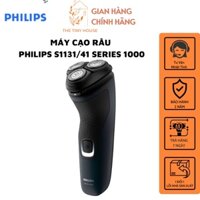 Máy cạo râu Philips S1131/41 SERIES 1000 lưỡi dao tự mài bén ComfortCut, cạo khô/ướt, hàng chính hãng fullbox BH 12tháng