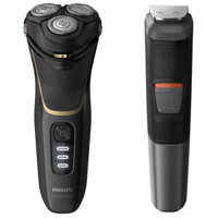 Máy cạo râu Philips Series 3000 S3333/58 kèm tông đơ MG5720