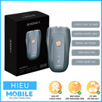 Máy cạo râu SID RS 276 2 lưỡi cạo chống nước IPX7 dùng pin sạc nhỏ gọn và lưỡi dao thay thế chính hãng