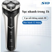 Máy cạo râu SID RS7329 máy cạo râu đa năng thông minh có thể rửa toàn thân máy sau khi sử dụng hỗ trợ sạc nhanh