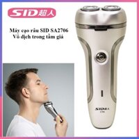 Máy cạo râu SID SA 2706 chính hãng tặng kèm lấy ráy tai có đèn