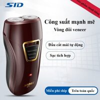 Máy cạo râu SID SS211 máy cạo râu hai đầu cạo đa năng thông minh hỗ trợ sạc nhanh