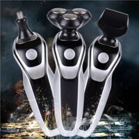 Máy Cạo Râu Tỉa Lông Mũi Kết Hợp 3 Trong 1 Chống Nước