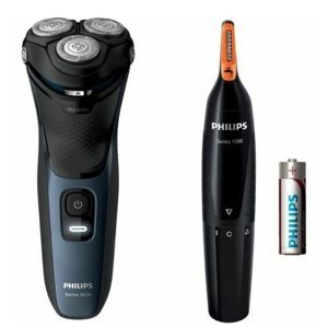 Máy cạo râu và máy cắt lông mũi Philips S3134/57