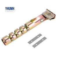 Máy cạo sơn Dụng cụ cạo hợp kim hạng nặng với 2 lưỡi dao hai mặt để loại bỏ vữa, sơn, keo dán, rỉ sét