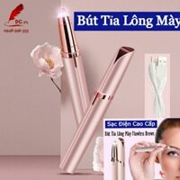 Máy cạo tẩy lông mày chuyên dụng không gây đau có sạc điện loại tốt bảo hành 12 tháng hàng cao cấp