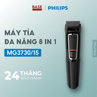 Máy cạo tỉa râu lông tóc đa năng Philips MG3730 cắt nhanh tỉa gọn an toàn cho da - Hàng chính hãng