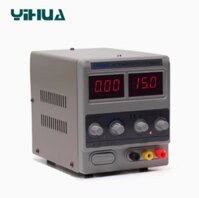 Máy cấp nguồn DC 0-15V 2A YIHUA 1502DD (Điều chỉnh điện áp, dòng điện)
