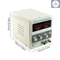 Máy cấp nguồn DC 15V/2A Thiết kế màn hình LED kép hiển thị điện áp đầu ra và dòng hiện hành Yihua1502DD