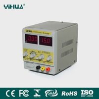 Máy cấp nguồn DC 15V/2A Yihua YH-1502DD+ (Shop Điện tử Dân Xuân)