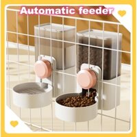 Máy cấp thức ăn cho thú cưng 1l có thể treo chó cố định cho lồng chó mèo treo bát tự động