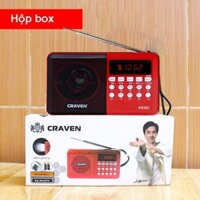 MÁY caraven CR65 nghe đài FM hỗ trợ khe cắm thẻ nhớ ,CỔNG CẮM USB,CÓ ĐÈN PIN SIÊU SÁNG