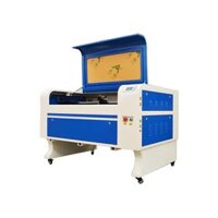 Máy cắt acrylic khắc laser gỗ và máy cắt khối xây dựng mô hình cắt vải da cắt chính xác cao đầu cắt laser may cat laze Máy cắt laser