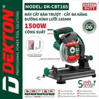 Máy Cắt Bàn Trượt Đa Năng cắt sắt,gỗ kim loại Dekton 185MM DK-CBT185 Công Suất 1500W akuza giá sỉ