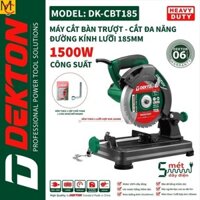 Máy Cắt Bàn Trượt Đa Năng Dekton 185MM / DK-CBT185 / Công Suất 1500W MC máy xây dựng