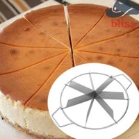 Máy cắt bánh Pizza BLISS, Bộ chia bánh Pancake chống rỉ bằng thép không gỉ, Tiện ích nhà bếp Bền bỉ có tay cầm Chia Máy thái bánh bằng nhau