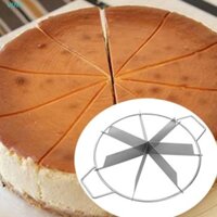 Máy cắt bánh Pizza VINT, có tay cầm Bộ chia bánh Pancake bằng thép không gỉ, Dụng cụ làm bánh chống gỉ Bền chia đều Máy thái bánh bột