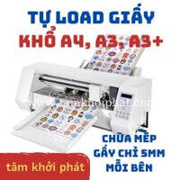 Máy cắt bế decal tự động load giấy A330