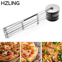 Máy cắt bên HZLING, Máy chia bột lưỡi lăn bằng thép không gỉ, Dụng cụ gọt vỏ bánh ngọt 3 / 5 / 7 Bánh xe có thể điều chỉnh Dụng cụ nhà bếp