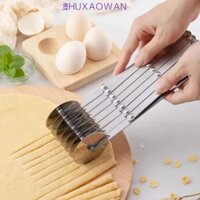 Máy cắt bột ZHUXAOWAN, Dao Pasta bên chuyên nghiệp bằng thép không gỉ, Sáng tạo có thể điều chỉnh chiều rộng nhiều bánh Pizza Pastry Peeler tại nhà