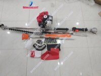 Máy cắt cành trên cao động cơ 2 thì Mitsubishi TB43, máy tỉa nhánh cây trên cao xăng pha nhớt 2 kỳ