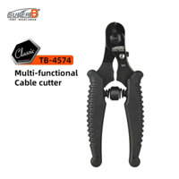 Máy cắt cáp đa chức năng SUPER B MTB Xe đạp đường trường Phanh & Cần số Bộ ngắt dây với Công cụ sửa chữa xe đạp hình nón phóng to
