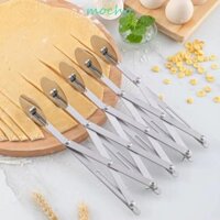 Máy cắt chia bột MOCHO, Dao Pasta bên chuyên nghiệp bằng thép không gỉ, Dụng cụ nhà bếp có thể điều chỉnh chiều rộng nhiều bánh Pizza Pastry Peeler Nhà hàng