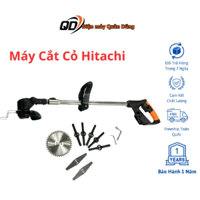 Máy cắt cỏ cầm tay Hitachi 199v, máy phát cỏ tặng bộ dụng cụ thuận tiện cho gia đình dọn vườn