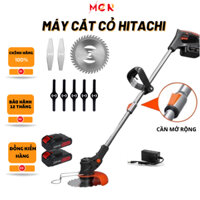 Máy cắt cỏ cầm tay mini tích điện,dùng pin hitachi 36V cao cấp bảo hành 12 tháng