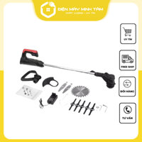 Máy Cắt Cỏ Cầm Tay Pin Hitachi , Máy Cắt Cỏ Không Dây Tiện Lợi Dễ Sử Dụng Tặng Kèm 8 Lưỡi Cắt