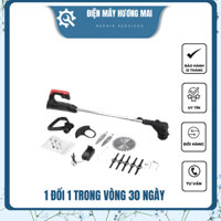 Máy Cắt Cỏ Cầm Tay Pin Hitachi , Máy Cắt Cỏ Không Dây Tiện Lợi Dễ Sử Dụng Tặng Kèm 8 Lưỡi Cắt