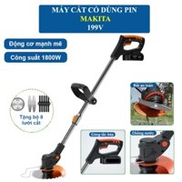 Máy cắt cỏ chạy pin MAKITA động cơ 100% lõi đồng Động cơ công suất cao tới 1800W