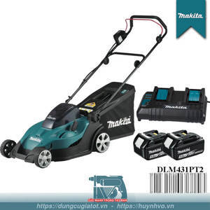 Máy cắt cỏ đẩy dùng 2 pin 18V Makita DLM431PT2
