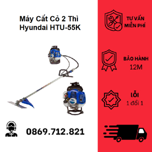 Máy cắt cỏ đeo lưng Hyundai HTU-55K