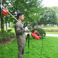 Máy cắt cỏ điện lưỡi dao 220 volt đa chức năng cắm vào hộ gia đình nhỏ tông đơ cắt cỏ máy cắt cỏ máy cắt cỏ máy cắt cỏ honda gx35 Máy cắt cỏ