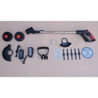 Máy cắt cỏ dùng pin HITACHI 199V Động cơ lõi đồng, pin dung lượng khủng- Tặng Bộ dụng cụ.