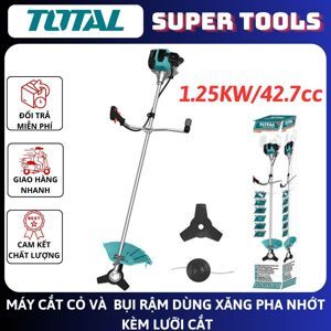 Máy cắt cỏ dùng xăng pha nhớt Total TP5434411