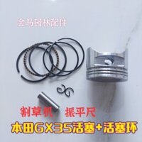 Máy cắt cỏ Honda 4 thì GX35 pít-tông Máy cắt vòng piston gx35 thước phẳng pít-tông Phụ Kiện Vòng piston AVXC